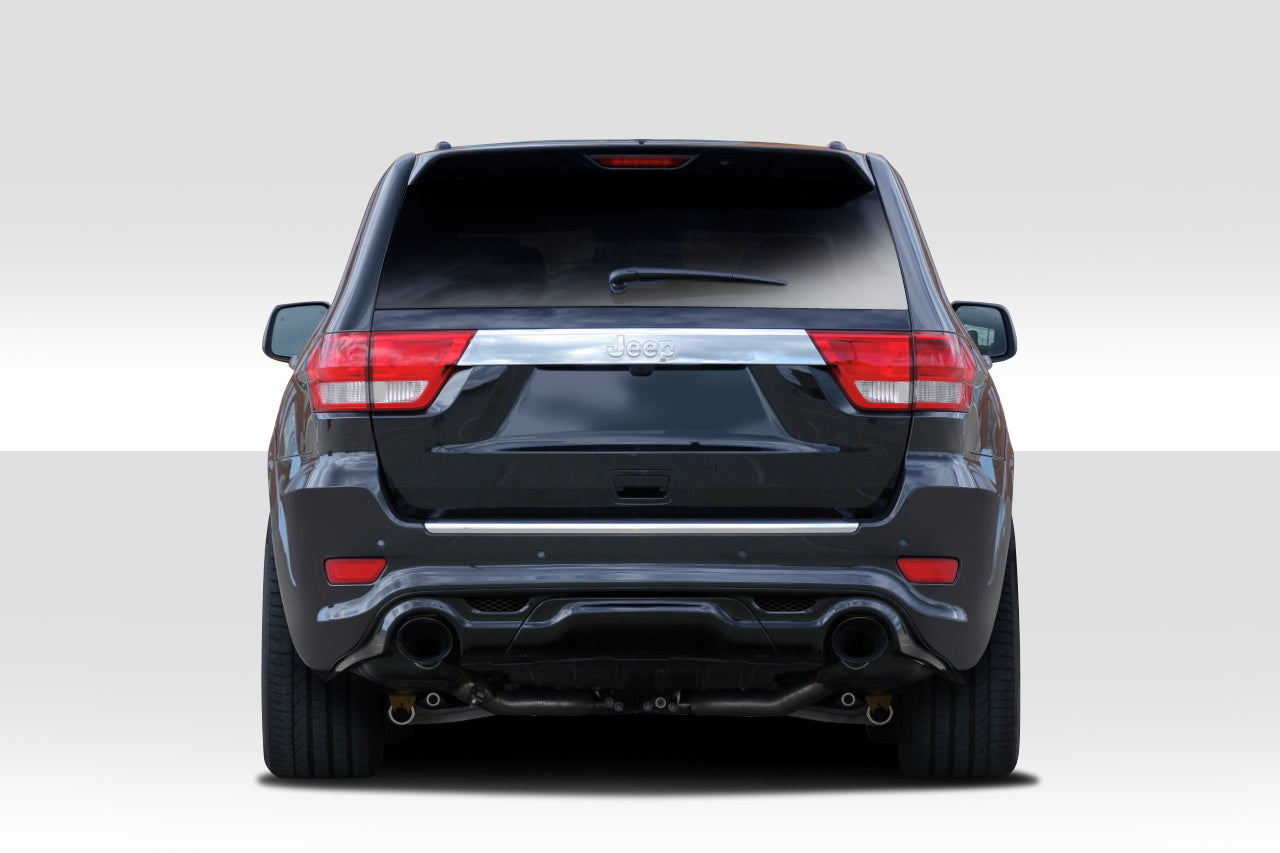 Upgrade Your 2011 - 2015 Jeep Grand Cherokee with Duraflex SRT Look Rear Bumper Cover