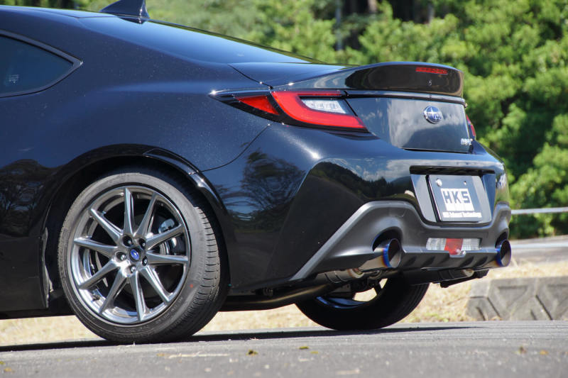 HKS 2022+ Subaru BRZ Hi-Power Muffler SPEC-L - Unleash Your Ride's Potential!