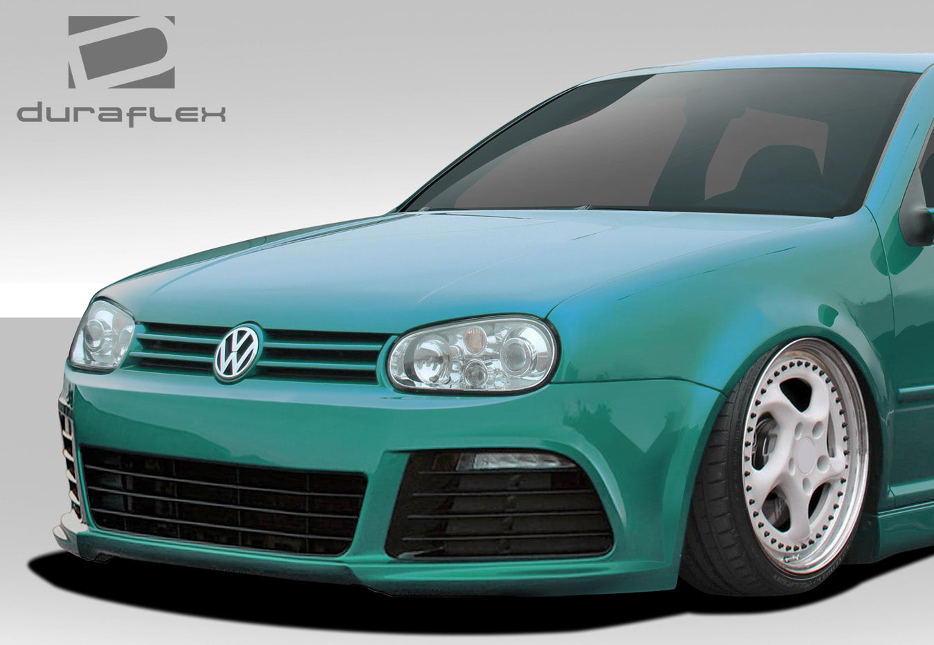 Revamp Your 1999 - 2005 Volkswagen Golf GTI with Duraflex R Look Front Bumper Cover!