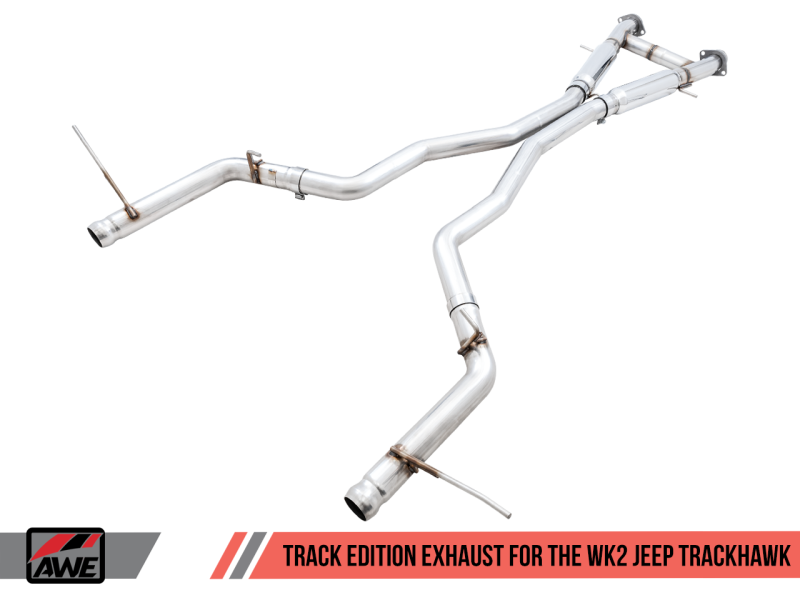 AWE Tuning 2020 Jeep Grand Cherokee SRT/Trackhawk Track Edition Exhaust: Raw, Rowdy, and Ready to Roar!