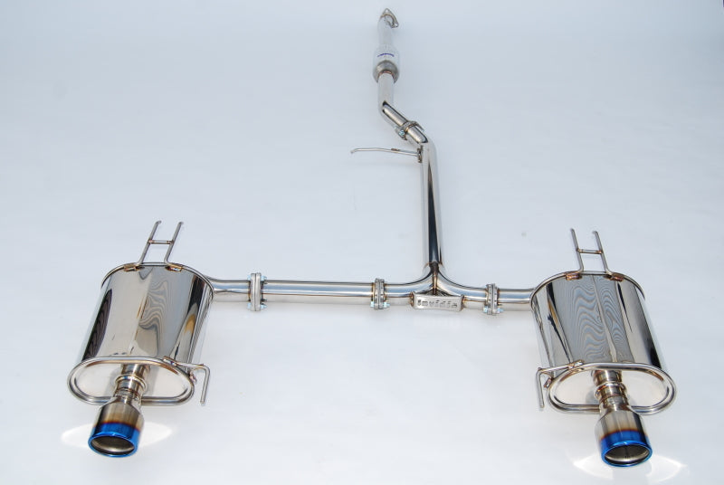 Invidia 04 - 08 Acura TSX Q300 Rolled Titanium Tip Cat - Back Exhaust: Unleash Your Ride's Potential!