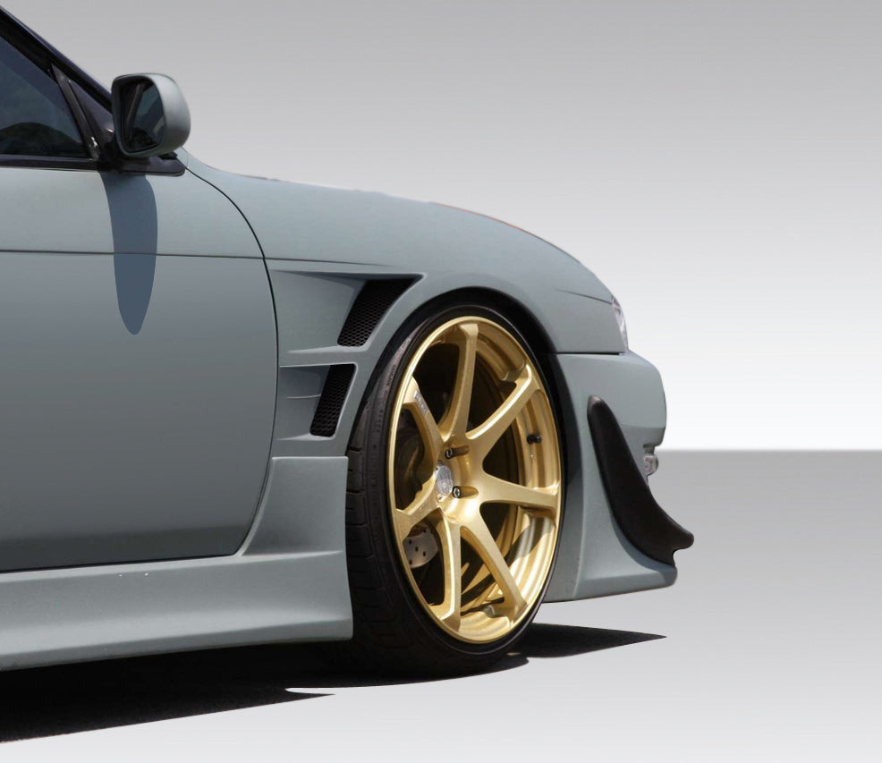 Enhanced 1997 - 1998 Nissan 240SX S14 Duraflex B - Sport Front Fender Set (+25mm, 2 Piece)