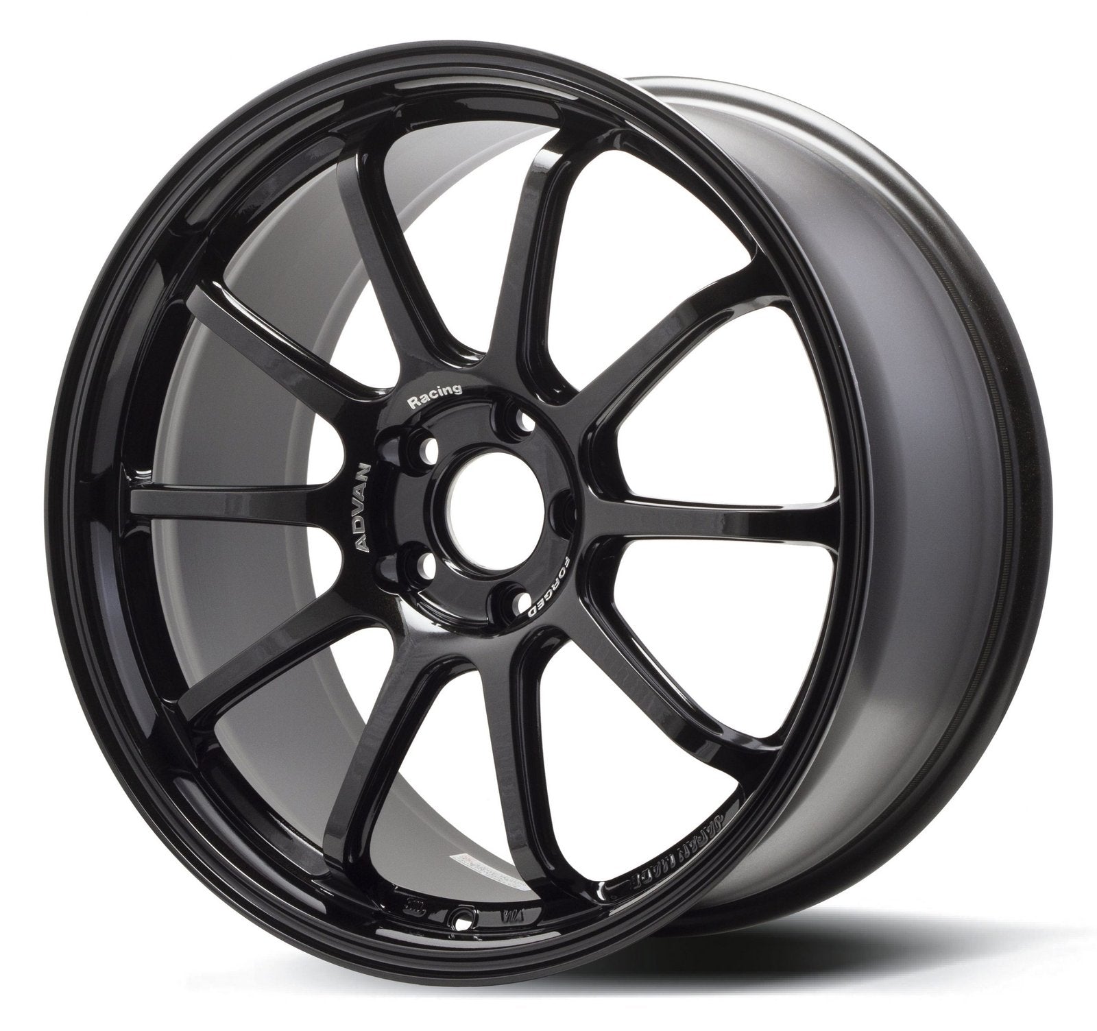 Get Your Set of 4 Advan Racing RS - DF PROGRESSIVE 18x10.0 Wheels in Stunning Racing Titanium Black!