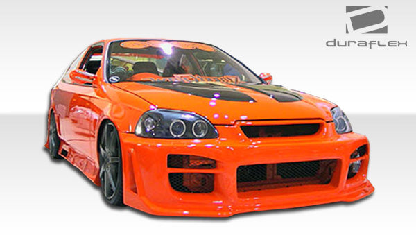 Transform Your 1999 - 2000 Honda Civic 2DR with Duraflex R34 4 - Piece Body Kit!
