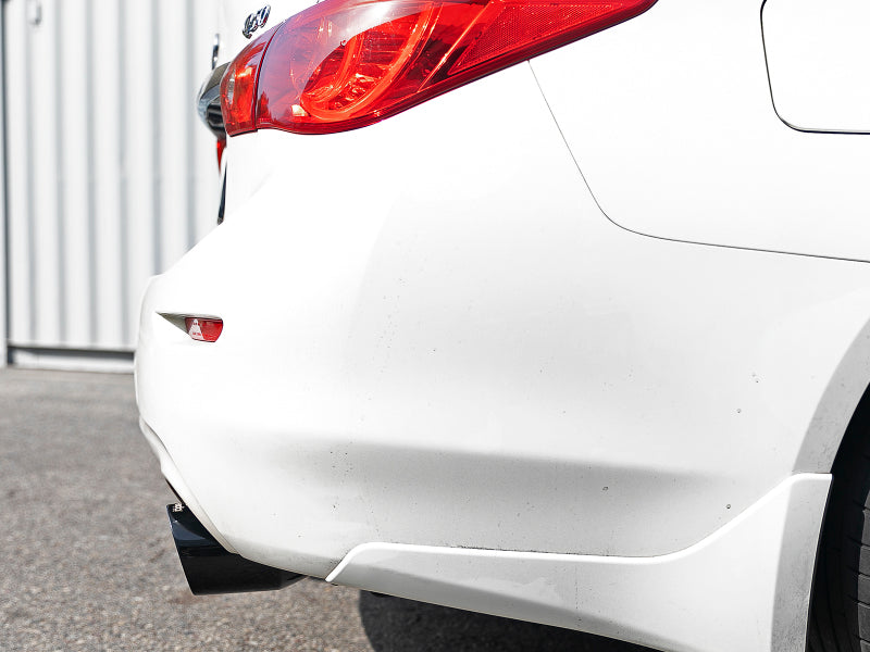 Rev Up Your Infiniti Q50: aFe Takeda 2.5in 304 SS Cat-Back Exhaust System with Black Tips for 2016 - 2024 V6 - 3.0L (tt)