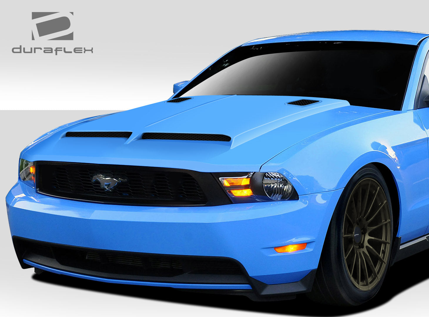 Revamp Your 2010 - 2012 Ford Mustang with Duraflex GT500 One - Piece Hood