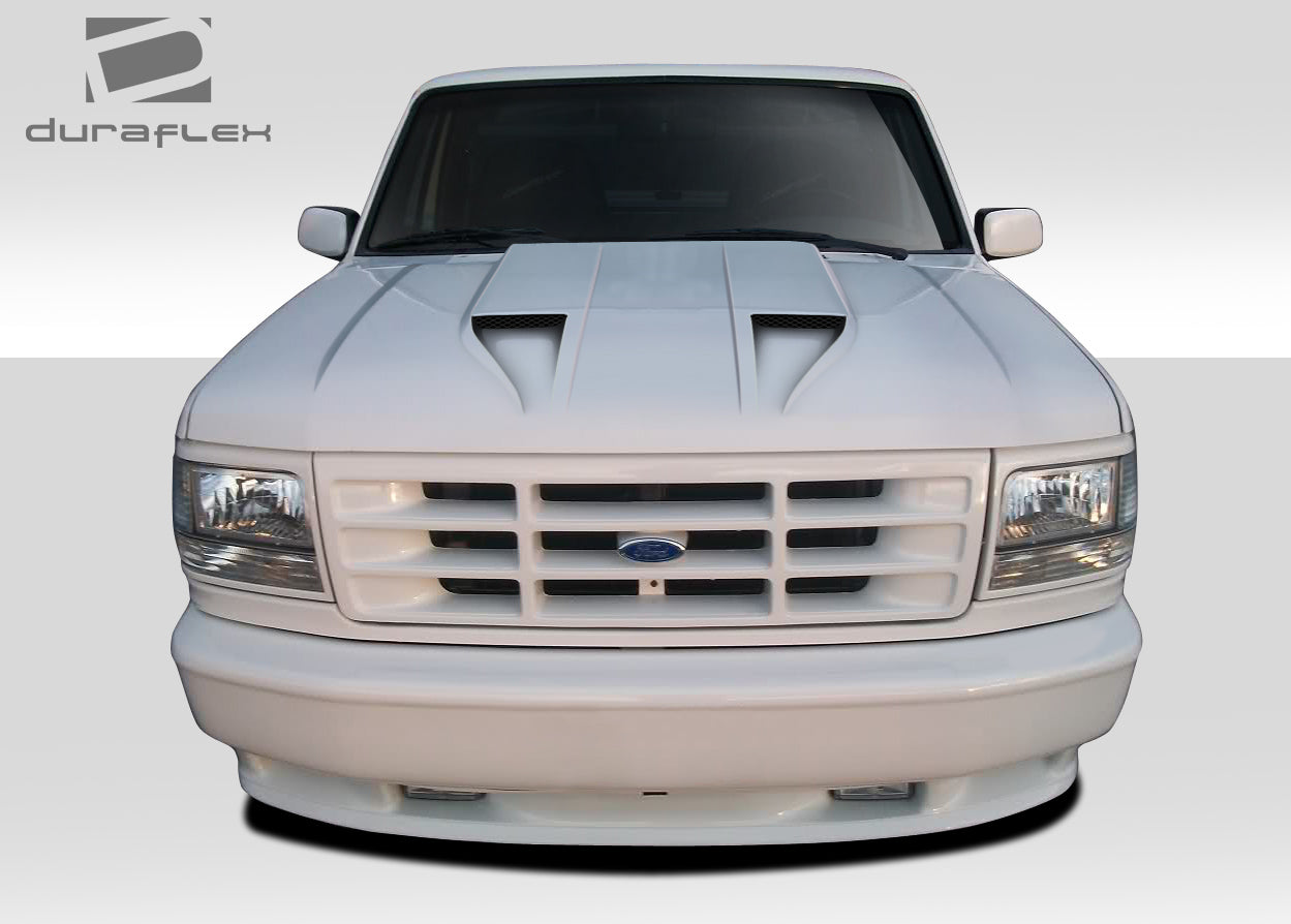Get Your 1992 - 1996 Ford F - 150 / Bronco a Stunning Duraflex CVX One - Piece Hood!