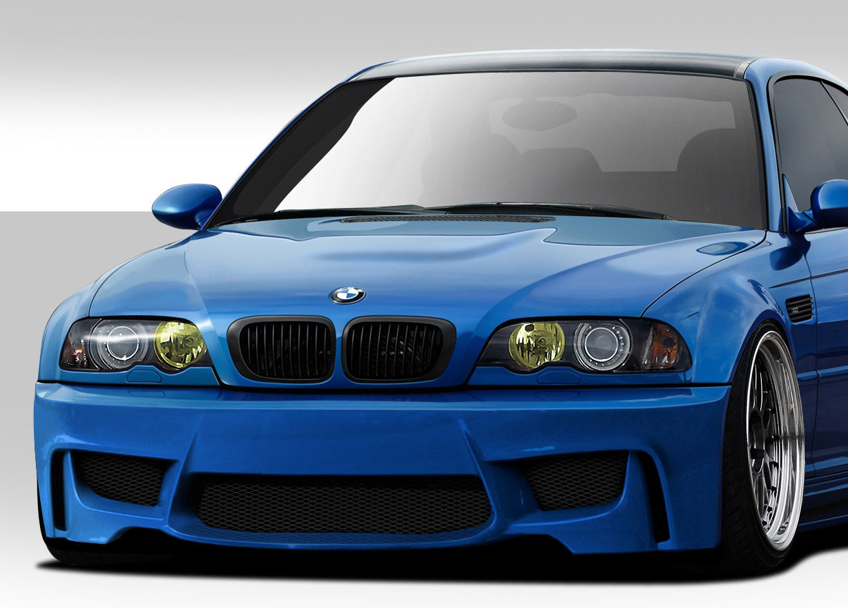 Unleash the Power: 2001 - 2006 BMW M3 E46 Duraflex 1M Look Front Bumper Cover