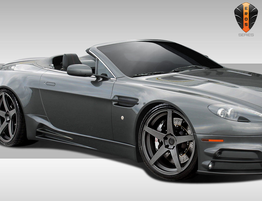 Unleash Style: 2006 - 2017 Aston Martin Vantage Eros Version 1 Side Skirt Rocker Panels (2 Piece Set)