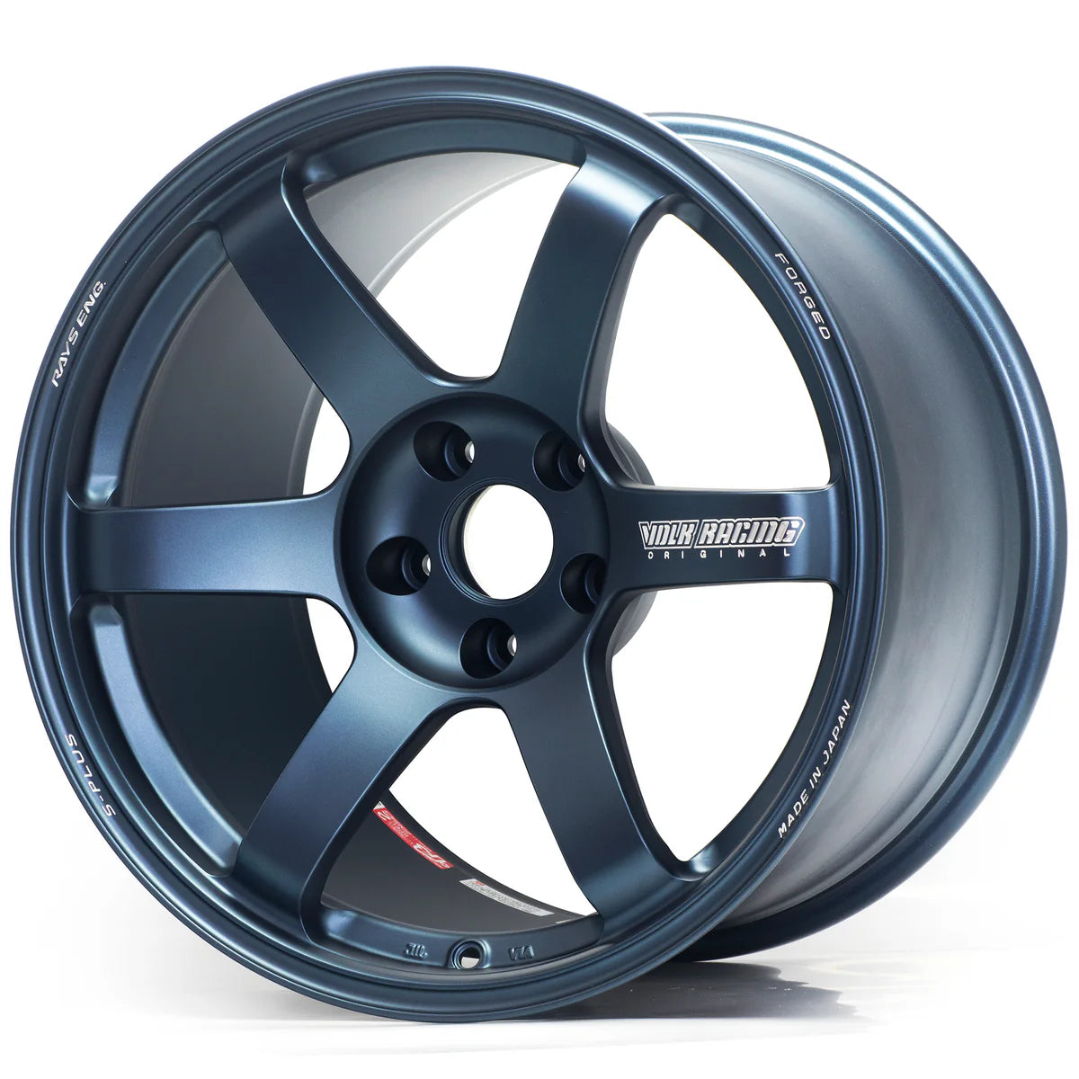 Get Your Hands on Volk Racing TE37 SAGA S-PLUS 18x9.5 5x100 ET43 Matte Blue Gunmetal Wheels - Set of 4!