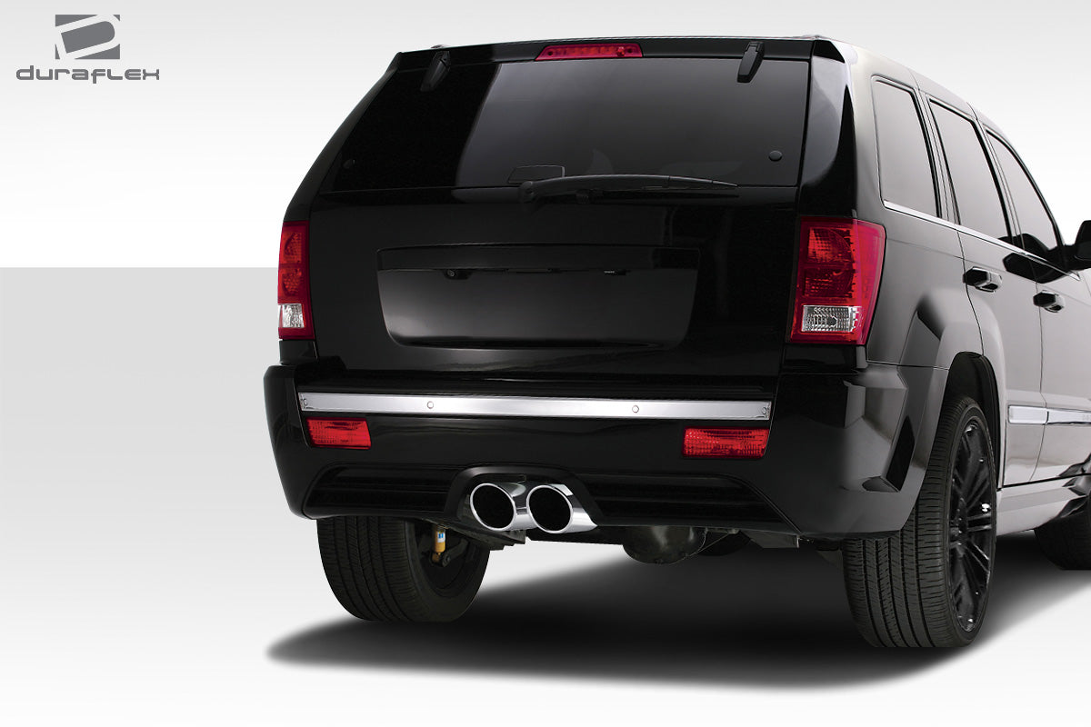 Upgrade Your 2005 - 2010 Jeep Grand Cherokee with Duraflex SRT Look Rear Bumper Cover