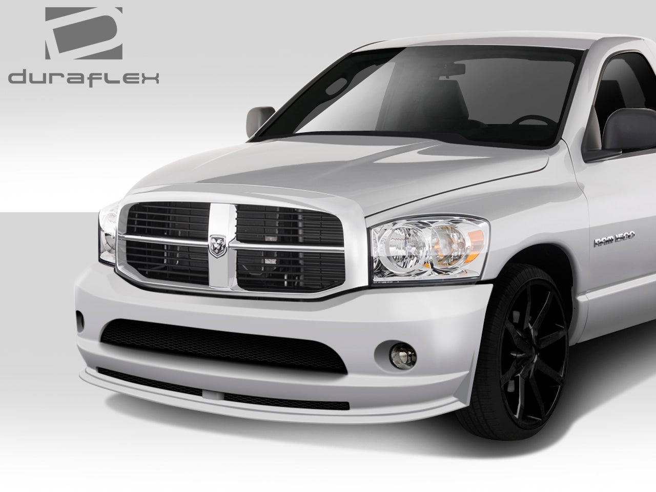 Revamp Your 2006 - 2008 Dodge Ram with Duraflex SRT 2 Look Front Bumper Cover!