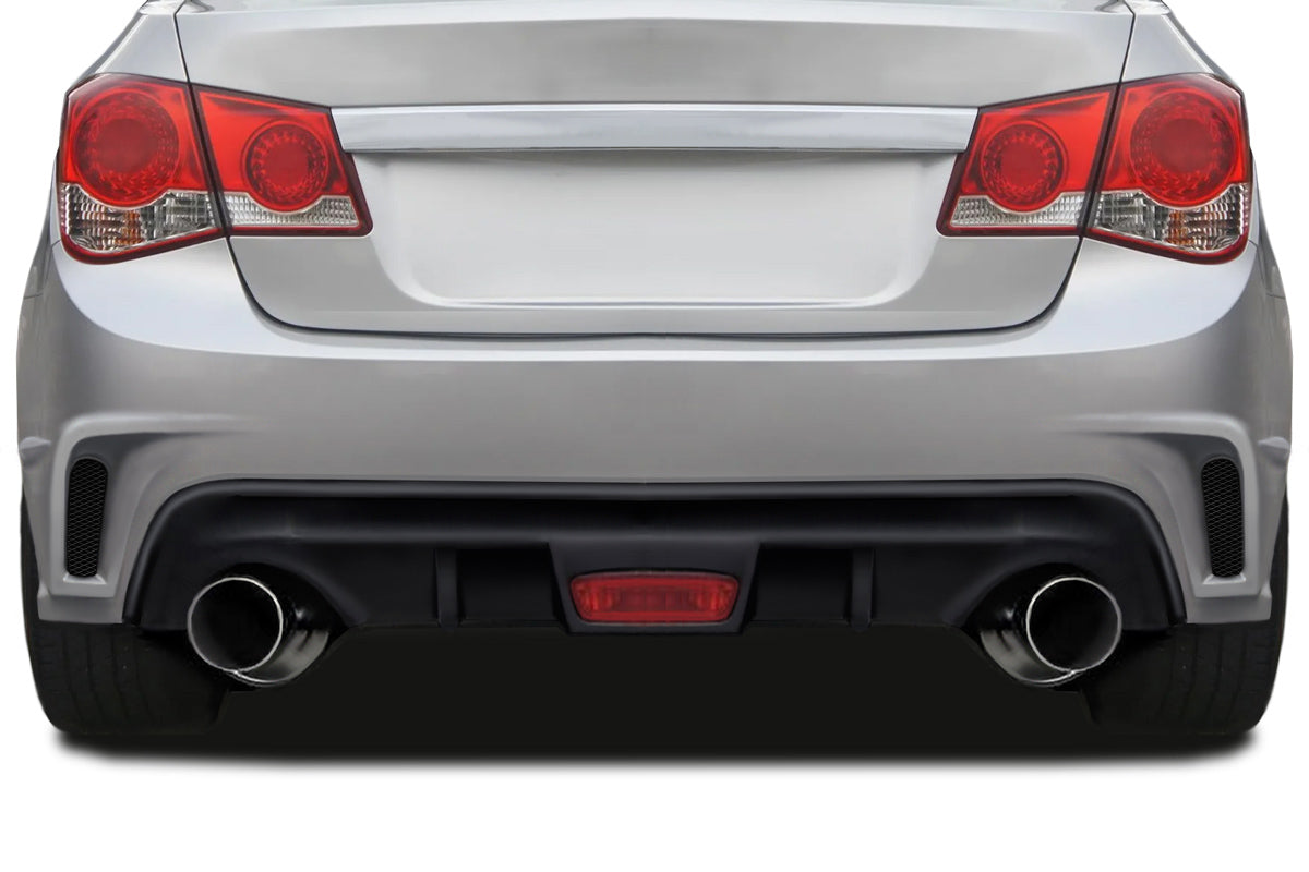 Upgrade Your 2011 - 2015 Chevrolet Cruze with Duraflex GT Racing Rear Bumper Cover!