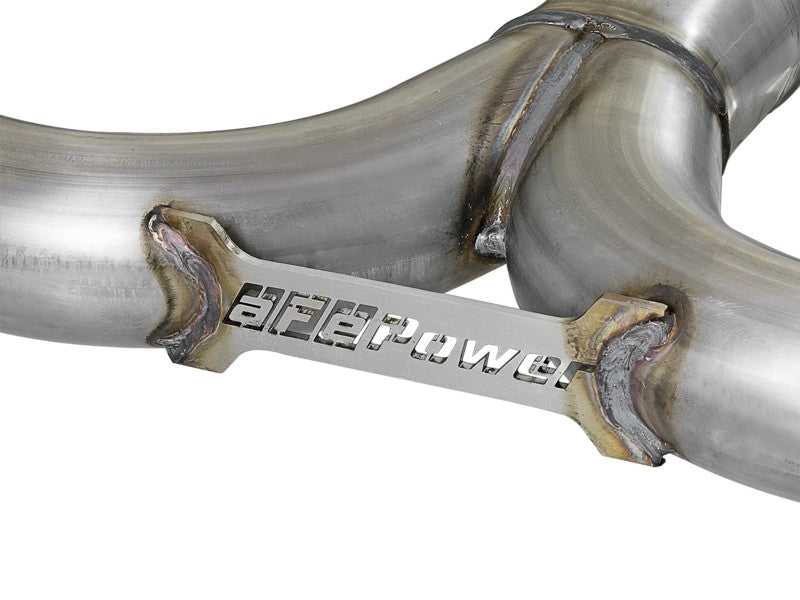 aFe Takeda Premium 2.5-inch 304 SS Cat-Back Exhaust with Polished Tips for 2014 - 2018 Mazda 3 L4 2.0L/2.5L