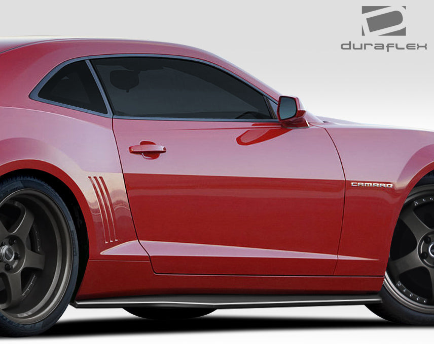 Transform Your 2010 - 2015 Chevrolet Camaro with Duraflex Stingray Z Look 2 - Piece Side Skirt Rocker Panels