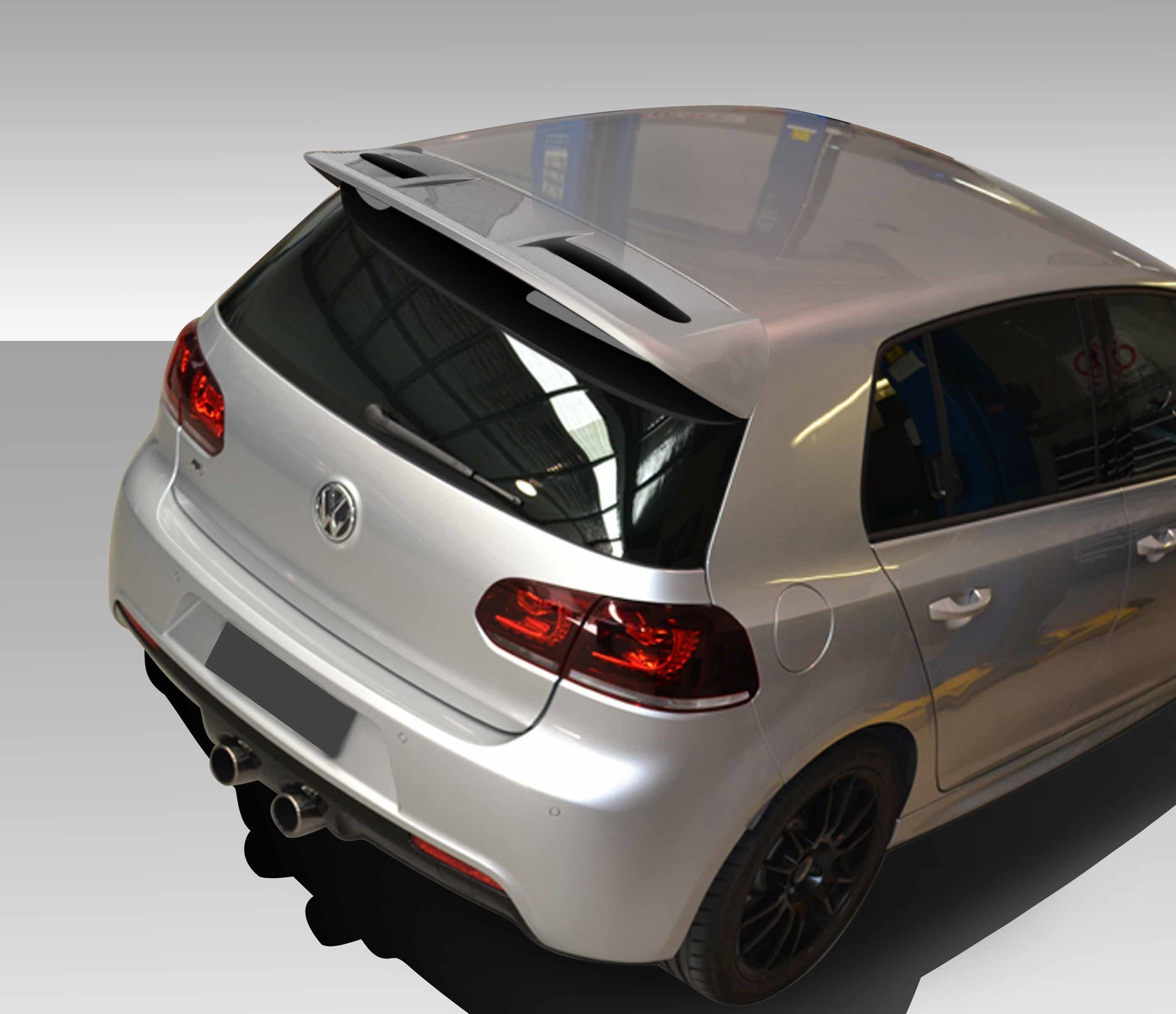 Upgrade Your 2010 - 2014 Volkswagen Golf GTI with Duraflex ST - R One - Piece Wing Trunk Lid Spoiler
