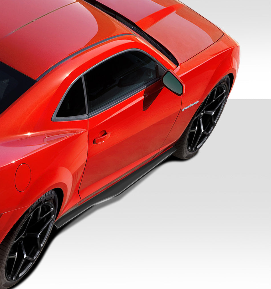 Transform Your 2010 - 2015 Chevrolet Camaro with Duraflex Stingray Z Look 2 - Piece Side Skirt Rocker Panels