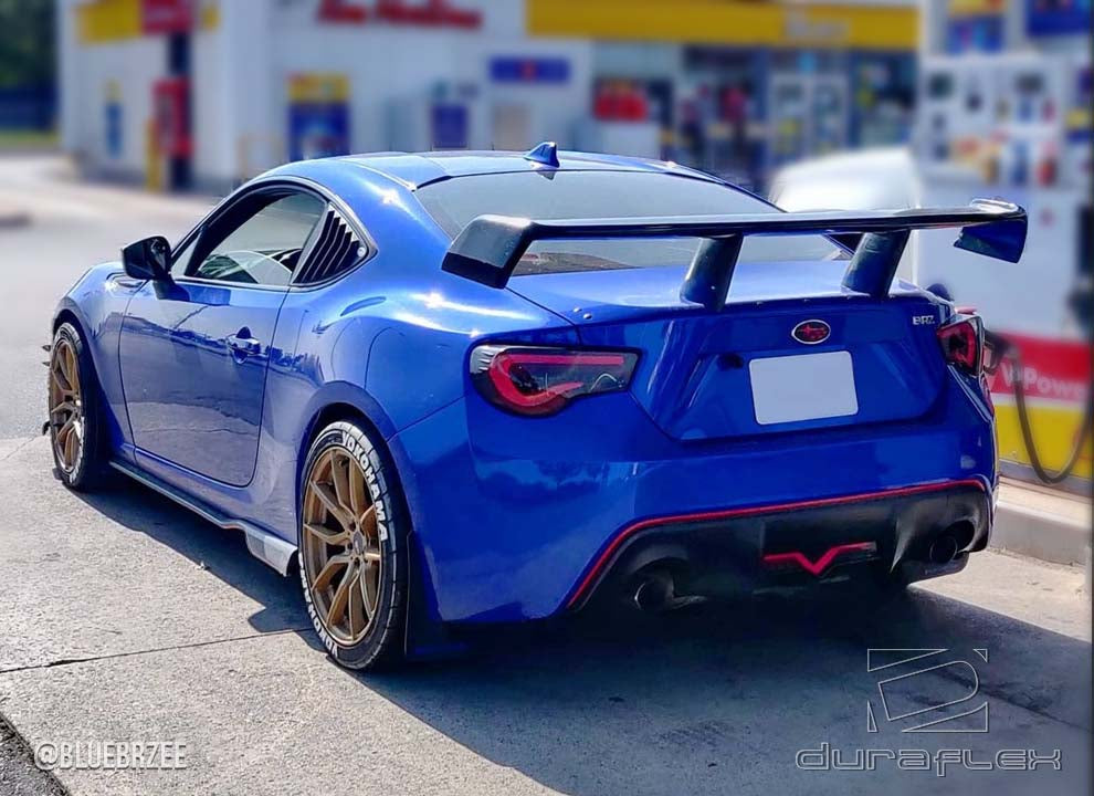 Get the Stunning 2013 - 2020 Scion FR - S, Toyota 86, Subaru BRZ Duraflex Zeus 3 - Piece Wing Trunk Lid Spoiler Now!