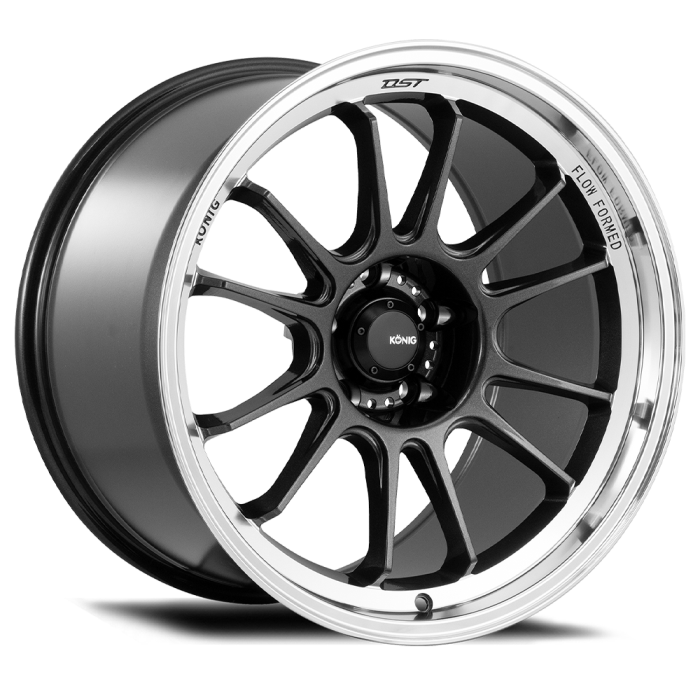 Unleash Performance with KONIG HYPERGRAM 18x11 Wheels in Metallic Carbon