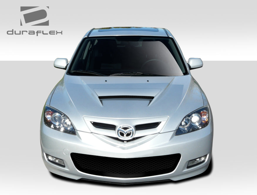 Revamp Your 2004 - 2009 Mazda 3 HB with Duraflex M - Speed One - Piece Hood