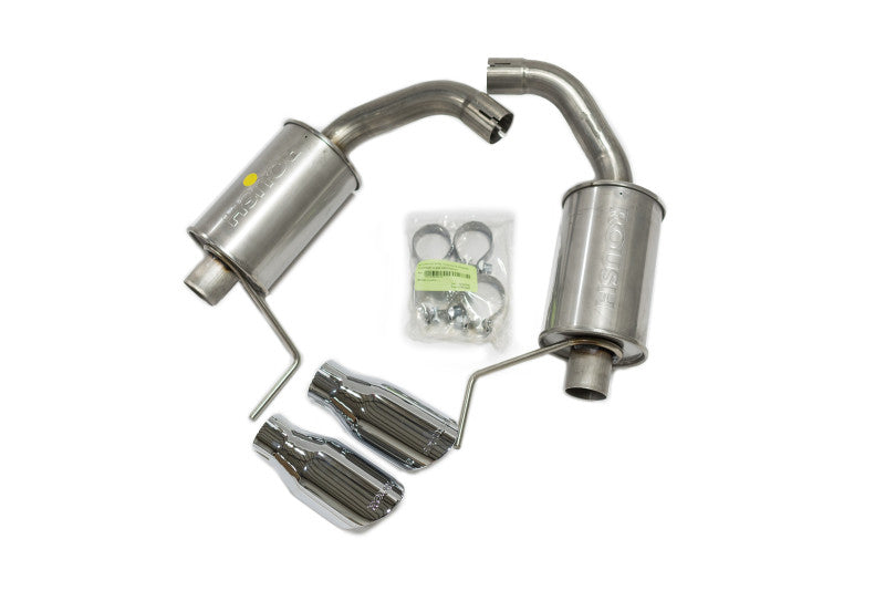 Roush 2015 - 2024 Ford Mustang 3.7L/2.3L V6/I4 Round - Tip Exhaust Kit: Unleash the Beast!