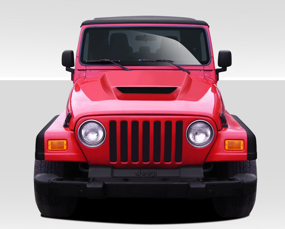 Revamp Your 1997 - 2006 Jeep Wrangler with Duraflex CVX One - Piece Hood (Non Highline Fenders)