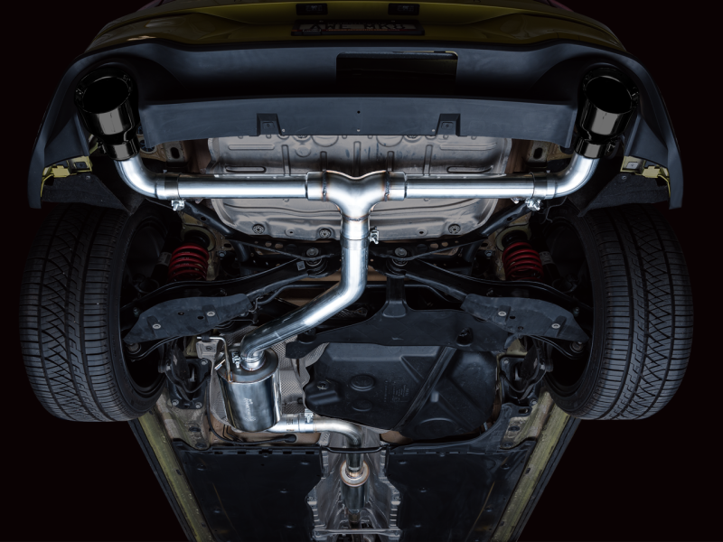 AWE 2022 VW GTI MK8 Touring Edition Exhaust - Stunning Diamond Black Tips