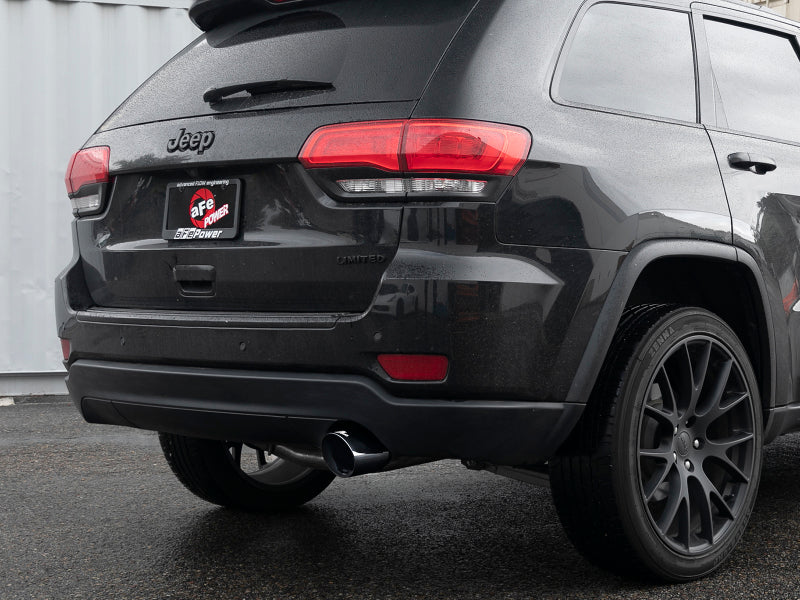 aFe 3-Inch 304 SS Cat-Back Exhaust with Black Tips: Transform Your 2014 - 2019 Jeep Grand Cherokee V6 - 3.6L