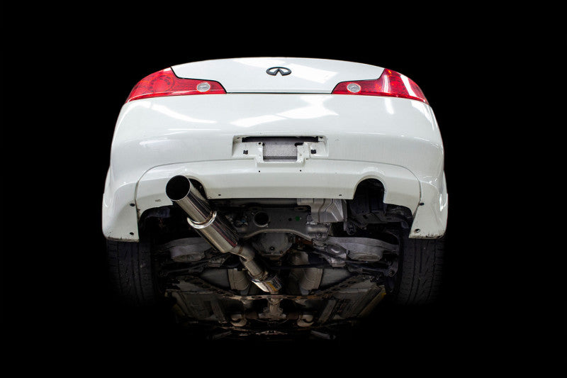 Rev Up Your Ride with ISR Performance GT Single Exhaust for 03 - 07 Infiniti G35 Coupe