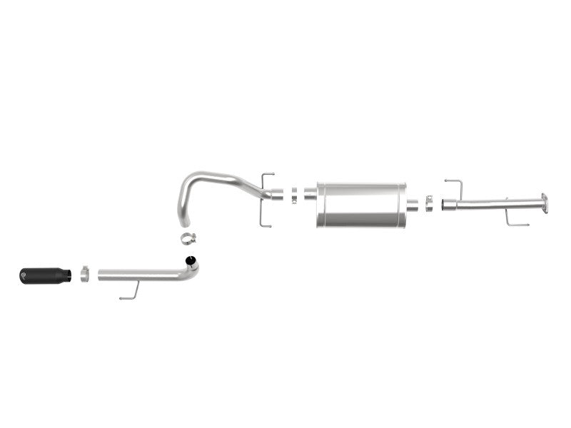 aFe MACHForce XP 2.5in 304-SS Exhaust Cat-Back with Black Tip for 10-19 Toyota 4Runner V6-4.0L - Unleash Your Ride!