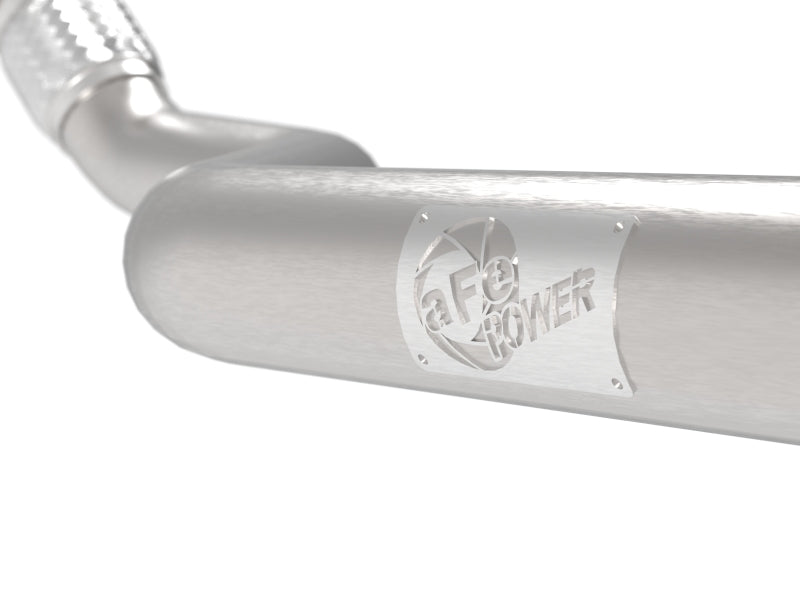 afe POWER MACH Force-Xp: Unleash Your 2009 - 2016 Audi A4/A5 B8 L4-2.0L(t) with 304 SS 3in. Front Resonator Delete Pipe