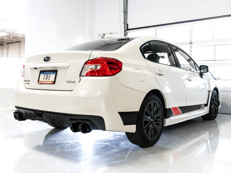 AWE Tuning Premium 2015+ Subaru WRX VA Sedan Touring Edition Exhaust - Stunning Diamond Black Tips (102mm)