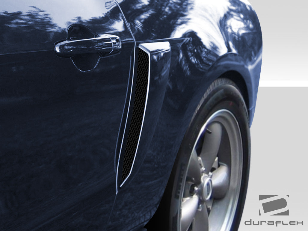 Upgrade Your 2010 - 2014 Ford Mustang with Duraflex Boss Look Side Scoops (2 Piece)