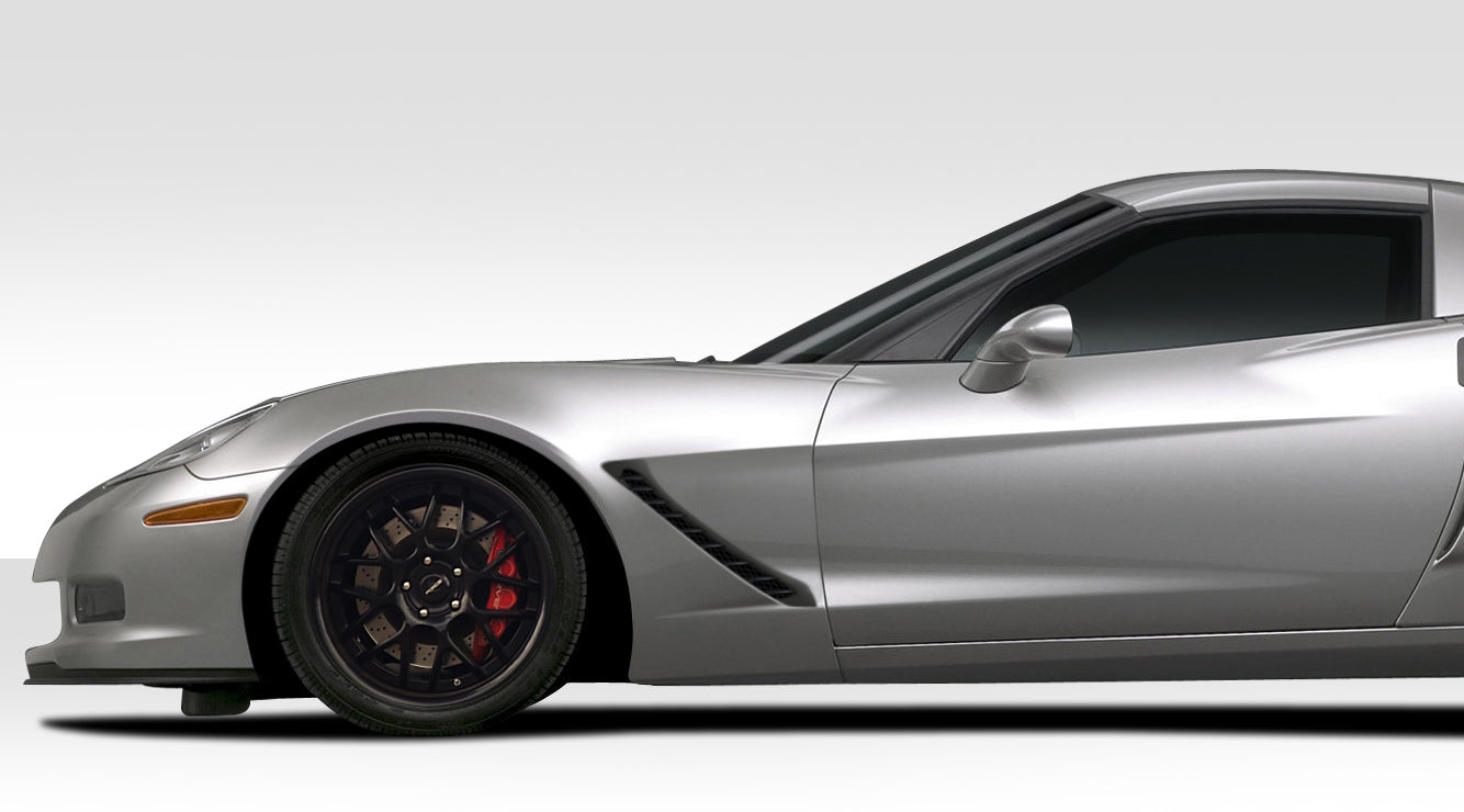 Upgrade Your 2005 - 2013 Chevrolet Corvette C6 with Duraflex Stingray Z Front Fenders (2 Piece)