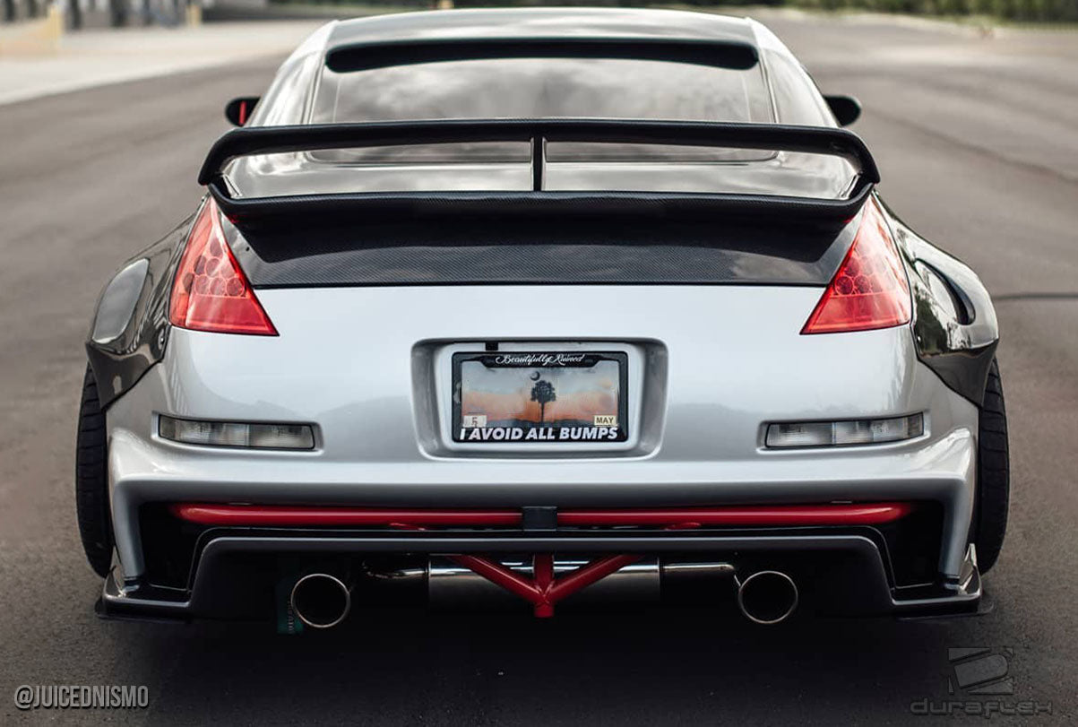 Rev Up Your 2003 - 2008 Nissan 350Z Z33 2DR Coupe with Duraflex N - 3 Trunk Wing Spoiler!