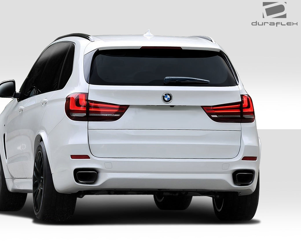 Get the Stunning 2014 - 2018 BMW X5 F15 Duraflex M Sport Look Rear Bumper Cover - One Piece Wonder!