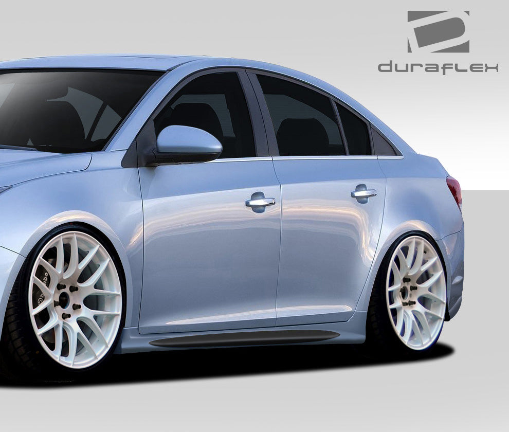 Rev Up Your 2011 - 2015 Chevrolet Cruze with Duraflex GT Racing Side Skirt Rocker Panels (2 - Piece Set)