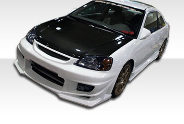 Upgrade Your 2001 - 2003 Honda Civic 4DR with Duraflex Bomber 4 - Piece Body Kit