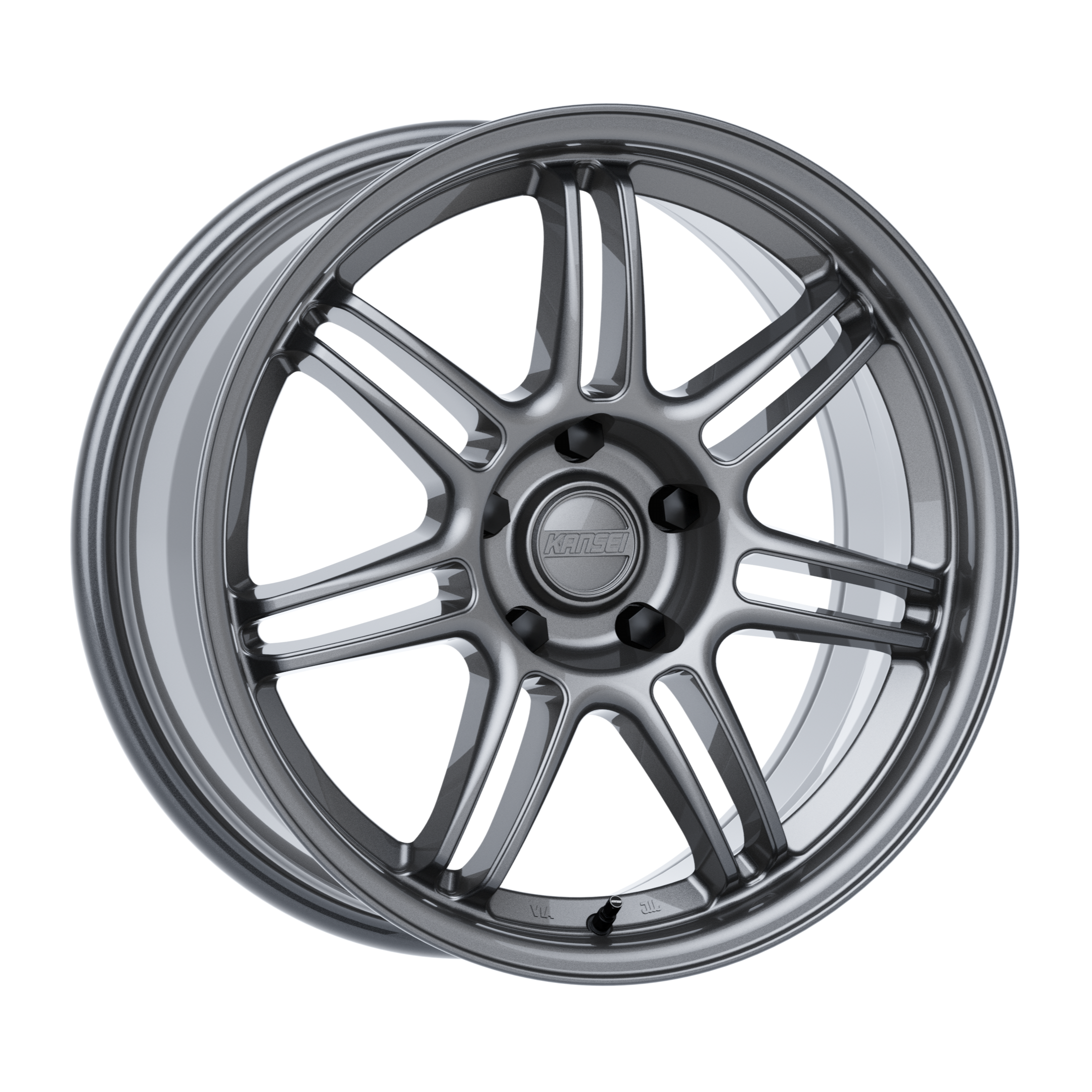 Kansei SEVEN 18x8.5 Gunmetal Wheels - Stunning Design!