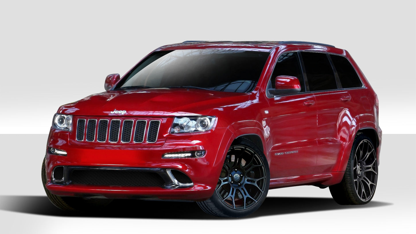 Upgrade Your 2011 - 2013 Jeep Grand Cherokee with Stunning Duraflex SRT Look 4 - Piece Body Kit!