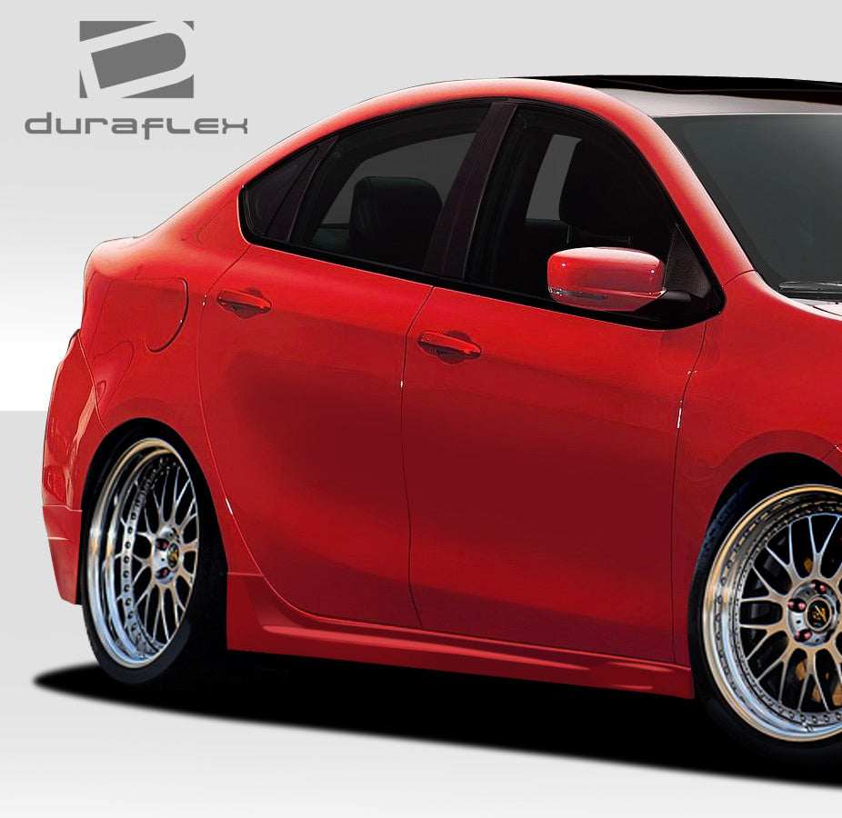 Unleash the Racer in Your 2013 - 2016 Dodge Dart with Duraflex 2 - Piece Racer Side Skirt Rocker Panels