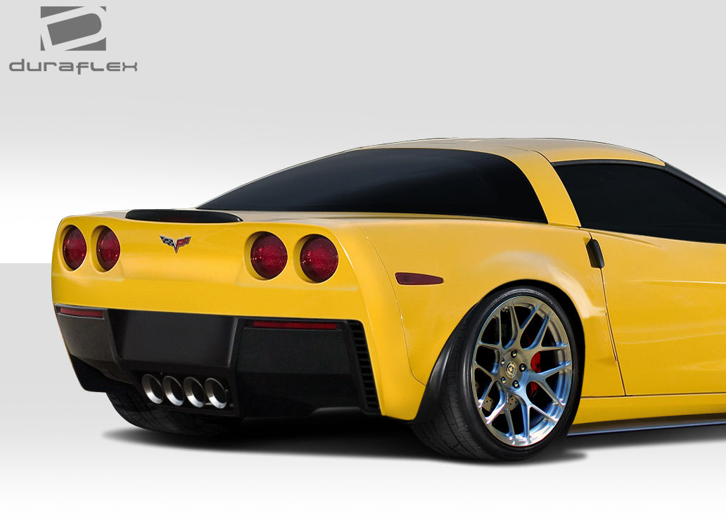 Get the Stunning 2005 - 2013 Chevrolet Corvette C6 Duraflex Stingray Z One - Piece Rear Bumper Cover Now!