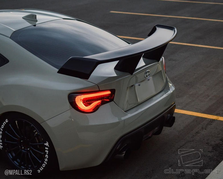 Get the Stunning 2013 - 2020 Scion FR - S, Toyota 86, Subaru BRZ Duraflex Zeus 3 - Piece Wing Trunk Lid Spoiler Now!