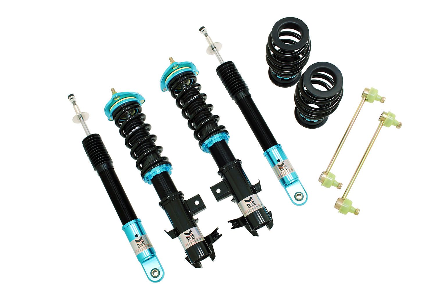 Megan Racing EZ II Series Coilovers - Unleash Performance for Acura ILX 13 - 15, Honda Civic Sedan/Coupe 12 - 15 & Si 12 - 13!