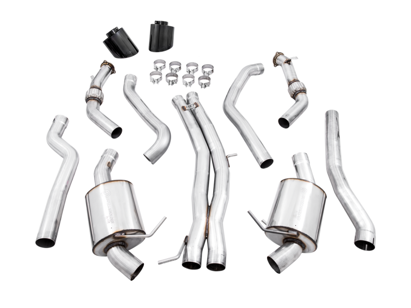 AWE Tuning Audi B9 RS5 Touring Edition Exhaust - Stunning Diamond Black RS Tips