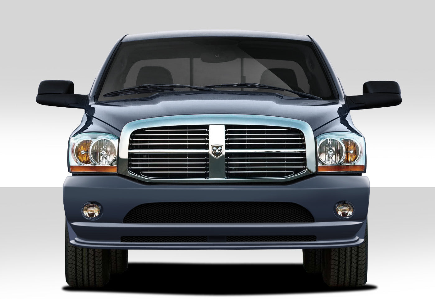 Revamp Your 2006 - 2008 Dodge Ram with Duraflex SRT 2 Look Front Bumper Cover!