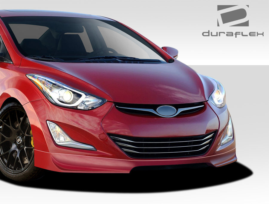 Rev Up Your 2011 - 2013 Hyundai Elantra with Duraflex Racer Front Lip Under Spoiler Air Dam