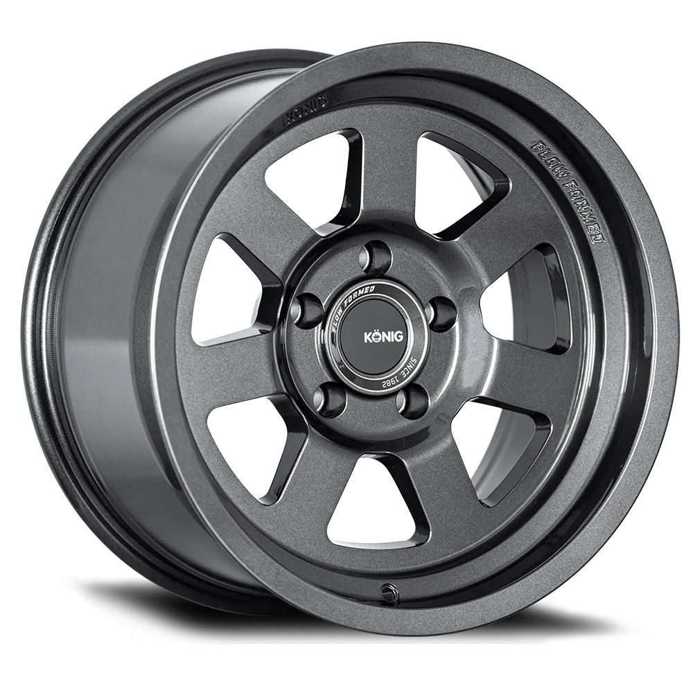 Stunning KONIG HT2 Wheels - 17x8.5, Gloss Anthracite Finish!