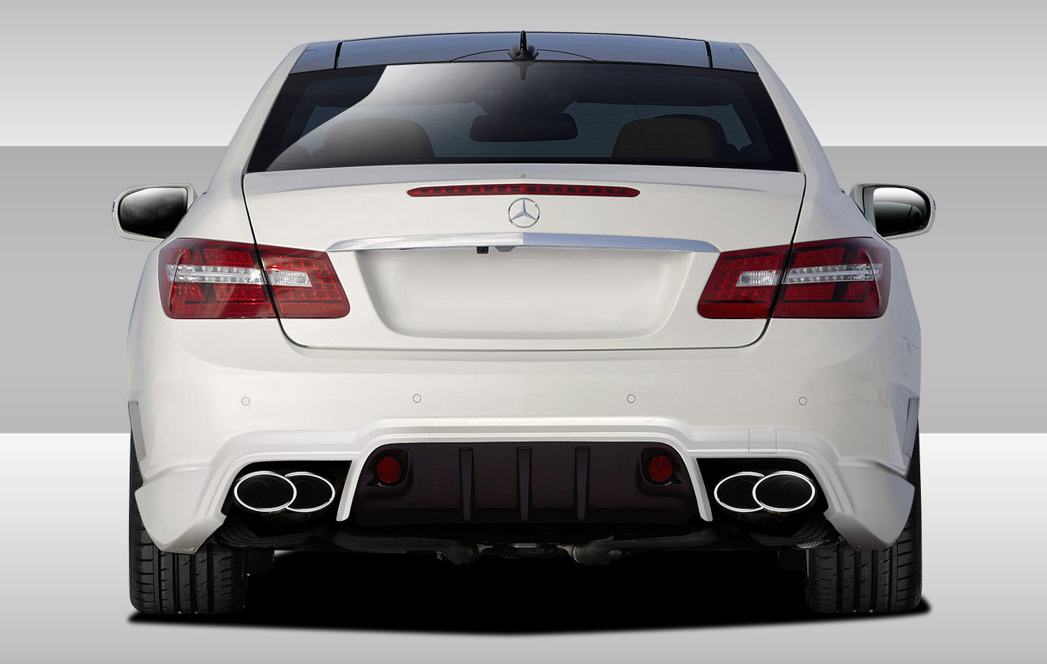 Transform Your 2010 - 2013 Mercedes E Class C207 2DR A207 Convertible with Eros Version 2 Rear Bumper Cover!