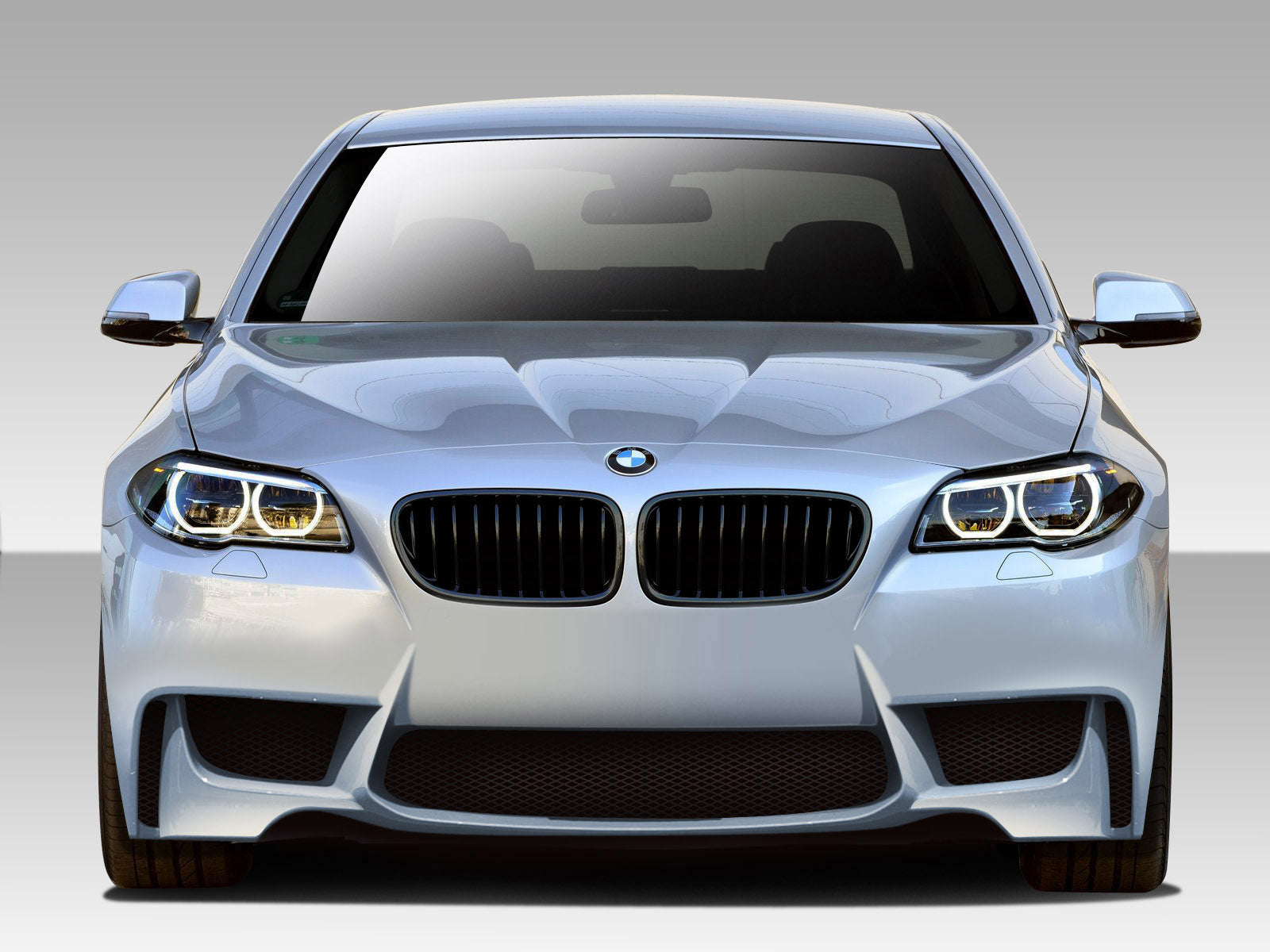 Upgrade Your 2011 - 2016 BMW 5 Series F10 4DR with Duraflex 1M Look Front Bumper Cover!